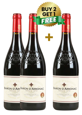 Baron D'Arignac Red Wine 75 Cl Buy 2 Get 1 Free